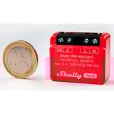 Shelly Plus 1PM Mini Gen3, Relais rot/schwarz