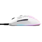 SteelSeries Aerox 3 Snow 2022, Gaming-Maus weiß