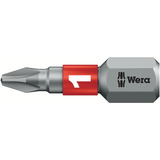 Wera Kraftform Kompakt 25 RA-R mit Tasche, Bit-Satz schwarz/grün, 6-teilig, 1/4", mit Ratschenfunktion und Rapidaptor Schnellwechselfutter