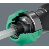 Wera Kraftform Kompakt 25 RA-R mit Tasche, Bit-Satz schwarz/grün, 6-teilig, 1/4", mit Ratschenfunktion und Rapidaptor Schnellwechselfutter