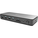 i-tec Thunderbolt4 2x Display Docking Station Gen3 Power Delivery 92W, Dockingstation schwarz, Anschluss per USB-C/Thunderbolt 3/4