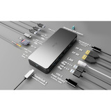 i-tec Thunderbolt4 2x Display Docking Station Gen3 Power Delivery 92W, Dockingstation schwarz, Anschluss per USB-C/Thunderbolt 3/4