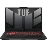 ASUS TUF Gaming A17 (FA707NV-HX051W), Gaming-Notebook grau, AMD Ryzen 5 7535HS, NVIDIA GeForce RTX 4060, 16 GB DDR5, 1 TB (1 TB SSD), Windows 11 Home 