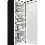 Bomann GSVS 7365, Gefrierschrank edelstahl (dunkel), 2in1-Gerät (umschaltbar auf Kühlen)