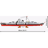 COBI Battleship Bismarck, Konstruktionsspielzeug Maßstab 1:300
