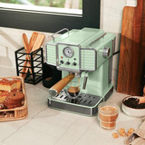 Cecotec Power Espresso 20 Tradizionale , Espressomaschine hellgrün, 20 bar