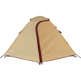 Coleman Darwin 3 Summer, Zelt beige/dunkelrot