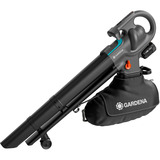 GARDENA Akku-Laubsauger/Laubbläser PowerJet Collect 18V P4A, Ready-To-Use Set grau/schwarz, Li-Ion Akku 4,0Ah, POWER FOR ALL ALLIANCE