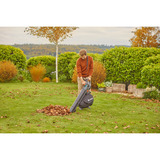 GARDENA Akku-Laubsauger/Laubbläser PowerJet Collect 18V P4A, Ready-To-Use Set grau/schwarz, Li-Ion Akku 4,0Ah, POWER FOR ALL ALLIANCE