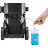 Kärcher K 4 WCM Premium Home, Hochdruckreiniger gelb/schwarz, mit Dreckfräser, Schlauchtrommel und Flächenreiniger