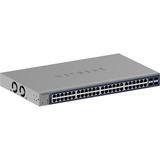 Netgear 48-Port Gigabit Smart Switch GS752TX grau, inkl. 1 Jahres Abonnement von Insight