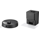 Roborock Q7 TF+, Saugroboter schwarz, Mit RockDock Plus Dockingstation