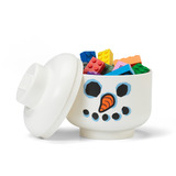 Room Copenhagen LEGO Storage Head "Snowman",  mini, Aufbewahrungsbox weiß