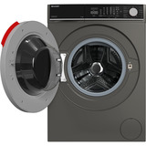 SHARP ES-WNFL014CADA-DE  , Waschmaschine grau, WIFI, Advanced Inverter Motor