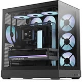 APNX V2-F-BK-v1, Tower-Gehäuse schwarz, Tempered Glass x 3