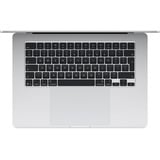 Apple MacBook Air (15") 2025 CTO, Notebook silber, 16 GB, 256 GB (256 GB SSD), M4, Griechisch