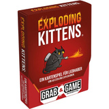 Asmodee Exploding Kittens: Grab & Game, Kartenspiel 