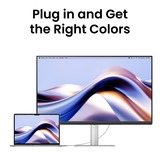 BenQ MA320U Grafik Monitor für MacBook, LED-Monitor 80 cm (31.5 Zoll), silber/schwarz, UltraHD/4k, IPS, USB-C