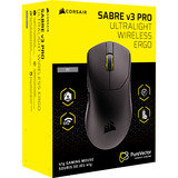 Corsair SABRE v3 PRO PureVector Ultralight Ergo, Gaming-Maus schwarz