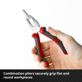 EINHELL Zangenset 3-tlg. 160 / 200 mm, Zangen-Set schwarz/rot, 160 / 200 mm