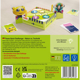 HABA Team Quiz Challenge - Natur vs. Technik, Quizspiel 