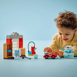 LEGO 10456 DUPLO Disney McQueens Besuch in Docs Werkstatt, Konstruktionsspielzeug 