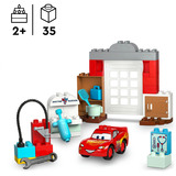 LEGO 10456 DUPLO Disney McQueens Besuch in Docs Werkstatt, Konstruktionsspielzeug 