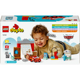 LEGO 10456 DUPLO Disney McQueens Besuch in Docs Werkstatt, Konstruktionsspielzeug 
