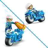 LEGO 10471 DUPLO Town Blaues Polizeimotorrad, Konstruktionsspielzeug 