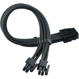 SilverStone Strom-Verlängerungskabel SST-PP07E-EPS8B schwarz, 30cm