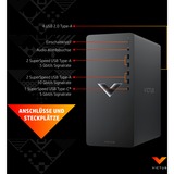 Victus by HP 15L Gaming Desktop TG02-0219ng, Gaming-PC schwarz, ohne Betriebssystem
