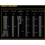 ASRock Challenger CL-850G 850W, PC-Netzteil schwarz, 1x 12-Pin High Power GPU, 2x PCIe, 850 Watt