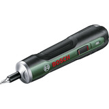 Bosch Heimwerken & Garten Akkuschrauber PushDrive 3,6Volt grün, mit 32-teiligem Schrauberbit-Set