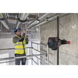Bosch Professional Akku-Kombilaser GCL 12V-50-22 CG Professional, Kreuzlinienlaser blau/schwarz, Li-Ionen-Akku 2,0 Ah, grüne Laserlinien und Lotpunkte, inkl. Drehhalterung RM 20, in L-BOXX