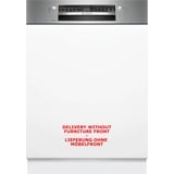 Bosch SMI2ITS09E Serie 2, Spülmaschine edelstahl (gebürstet), 60 cm, Home Connect