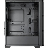 Chieftec AS-02B-TG-OP, Tower-Gehäuse schwarz, Tempered Glass