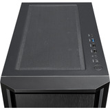 Chieftec AS-02B-TG-OP, Tower-Gehäuse schwarz, Tempered Glass