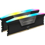 Corsair DIMM 32 GB DDR5-5600 (2x 16 GB) Dual-Kit, Arbeitsspeicher schwarz, CMH32GX5M2B5600C36K, Vengeance RGB, INTEL XMP