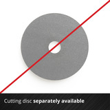 EINHELL Power X-Change Akku-Winkelschleifer TC-AG 18/115 Li-Solo, 18Volt rot/schwarz, ohne Akku und Ladegerät