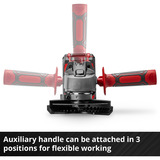 EINHELL Power X-Change Akku-Winkelschleifer TC-AG 18/115 Li-Solo, 18Volt rot/schwarz, ohne Akku und Ladegerät