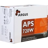 Inter-Tech Argus APS-720 720W, PC-Netzteil schwarz, 2x PCIe, 720 Watt