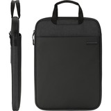 Kensington Eco Laptop- und Tablet Sleeve , Notebooktasche schwarz/grau, bis 35,6 cm (14")