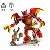 LEGO 71851 Ninjago Kais Drachen-Mech Battle Set, Konstruktionsspielzeug 