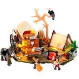 Lumibricks Cowboy-Camp, Konstruktionsspielzeug 