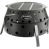 Petromax Holzkohlegrill Atago Black Edition schwarz/edelstahl, Ø 34cm