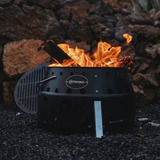 Petromax Holzkohlegrill Atago Black Edition schwarz/edelstahl, Ø 34cm