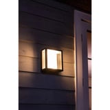 Philips HUE White & Color Ambiance Impress Outdoor breite Wandleuchte, LED-Leuchte schwarz