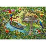 Ravensburger EXIT Puzzle Kids - Die Dschungelexpediton 