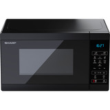 SHARP YC-MS02E-B, Mikrowelle schwarz