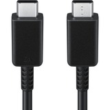 Samsung USB 2.0 Kabel, USB-C Stecker > USB-C Stecker schwarz, 1 Meter, PD, Laden mit bis zu 100 Watt